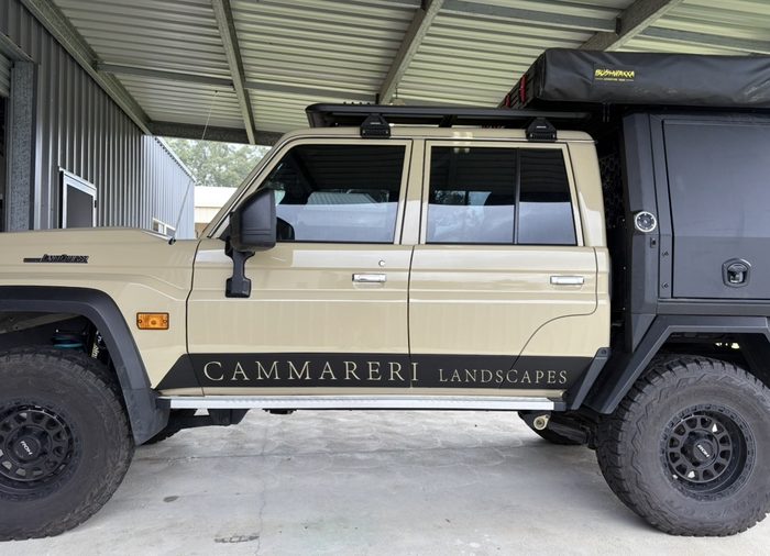 Cammareri Landcruiser signage